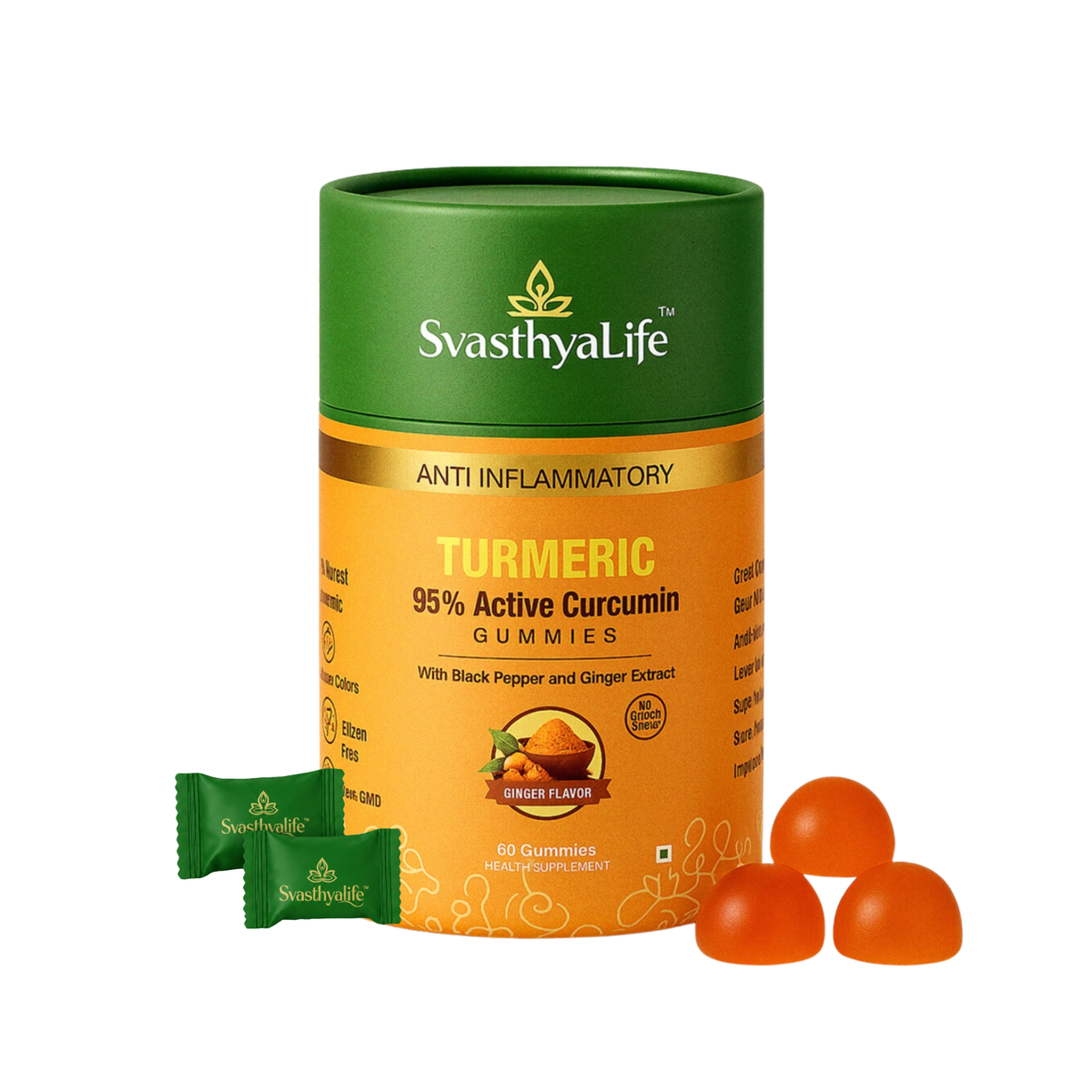 Turmeric Gummies with 95% Curcumin